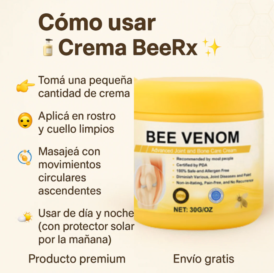 2x1 CREMA BeeRx + EL PAGO DEBE SER ANTICIPADO SI NO DESEA ASI NO HAGA SU PEDIDO GRACIAS ✅ ENVIO POR MRW A TODA VENEZUELA 🇻🇪