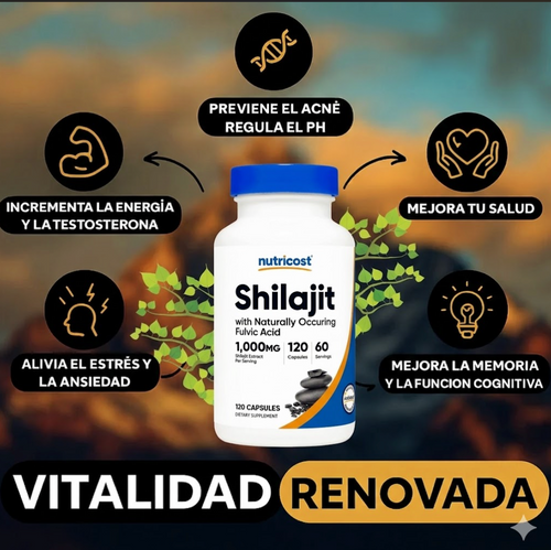 Shilajit HIMALAYA ORIGINAL - EL SUPLEMENTO QUE POTENCIA TU VIDAl/ DISPONIBLE EN TAPA AZUL ✅ 👩🏻‍⚕️