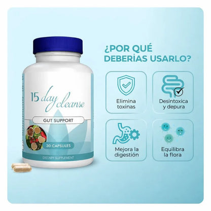 Suplemento Limpieza de 15 Días para Intestino y Colon  ✅ EL PAGO DEBE SER ANTICIPADO SI NO DESEA ASI NO HAGA SU PEDIDO GRACIAS✅ ENVIO EN TODA VENEZUELA POR MRW 🇻🇪